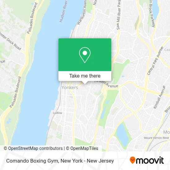 Comando Boxing Gym map