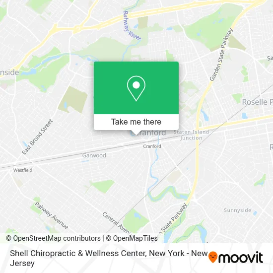 Shell Chiropractic & Wellness Center map