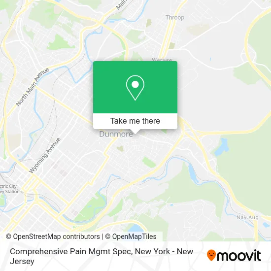 Comprehensive Pain Mgmt Spec map