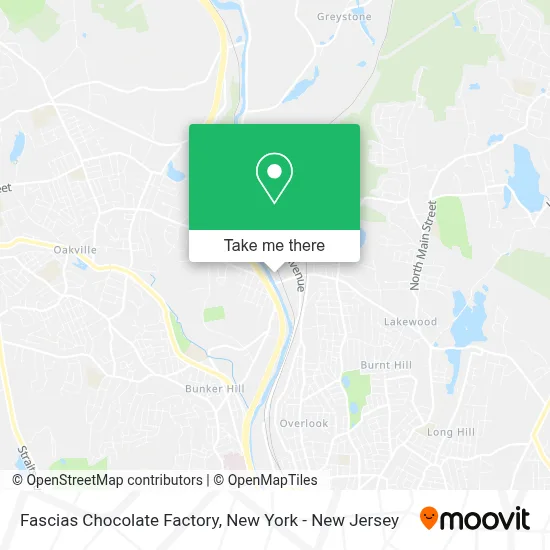 Fascias Chocolate Factory map