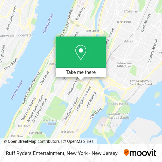 Ruff Ryders Entertainment map