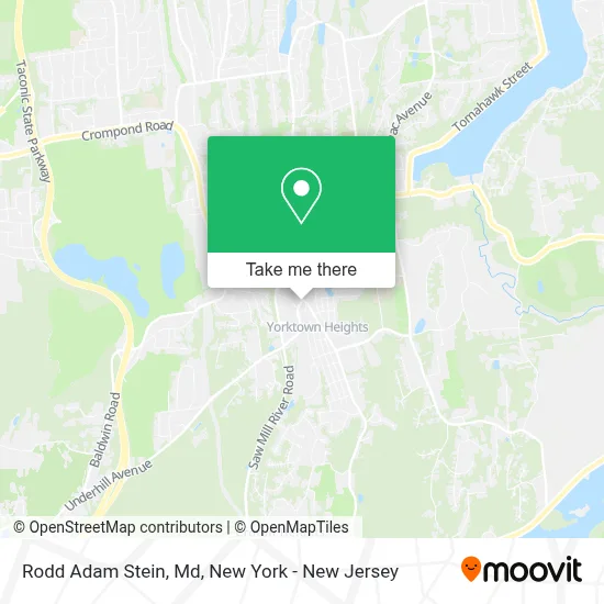 Rodd Adam Stein, Md map