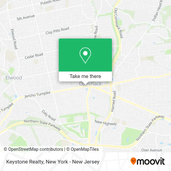 Keystone Realty map