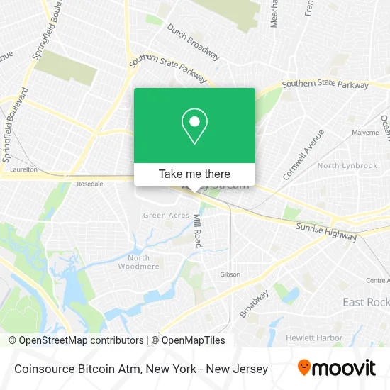 Coinsource Bitcoin Atm map