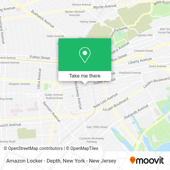 Amazon Locker - Depth map