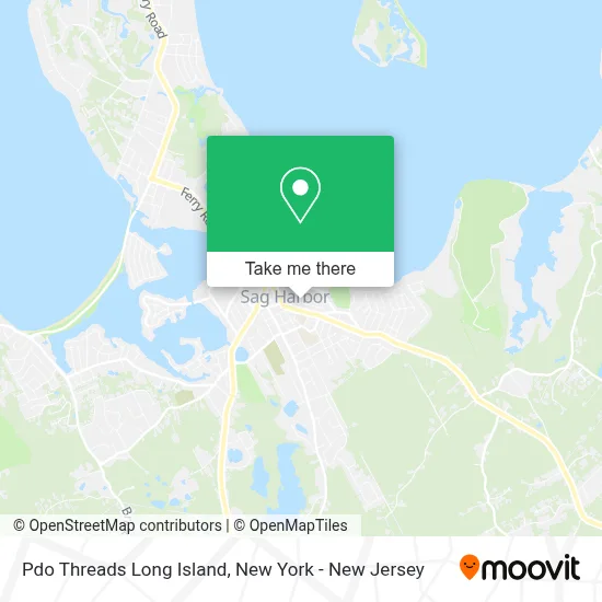 Pdo Threads Long Island map