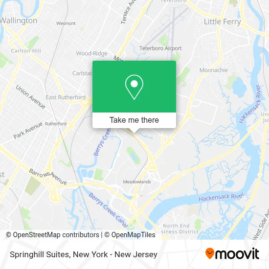 Springhill Suites map