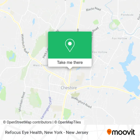 Refocus Eye Health map