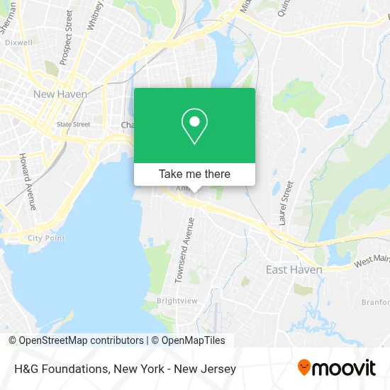 H&G Foundations map