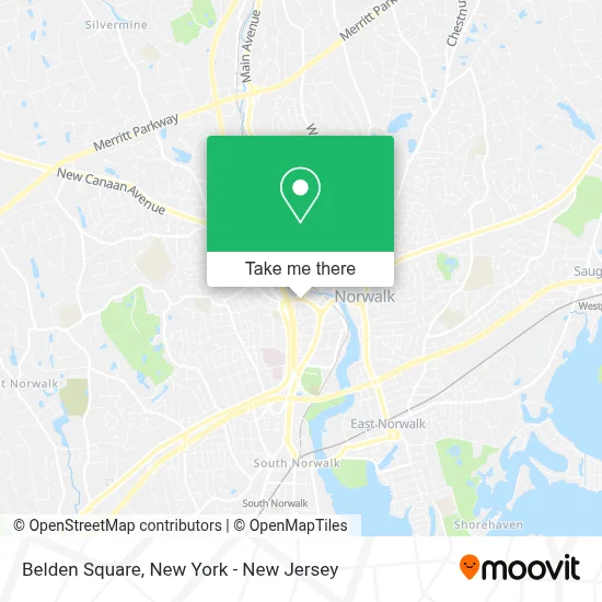 Belden Square map