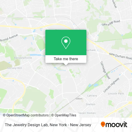 The Jewelry Design Lab map