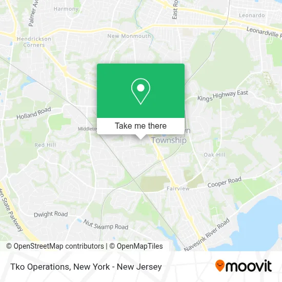 Tko Operations map