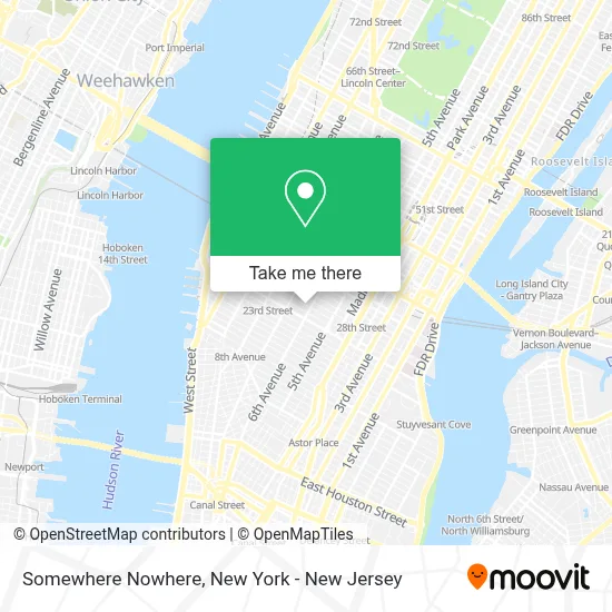 Somewhere Nowhere map