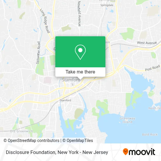 Disclosure Foundation map