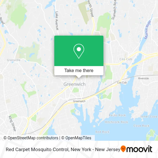 Red Carpet Mosquito Control map