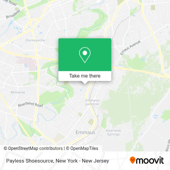 Payless Shoesource map