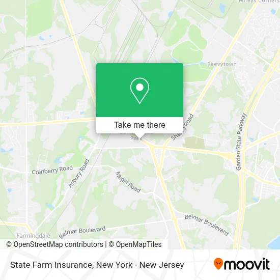 State Farm Insurance map