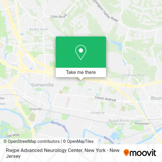 Rwjpe Advanced Neurology Center map