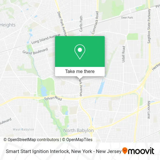 Smart Start Ignition Interlock map