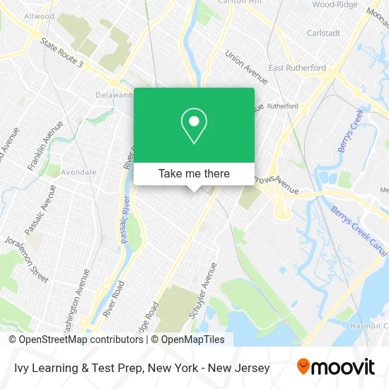 Ivy Learning & Test Prep map