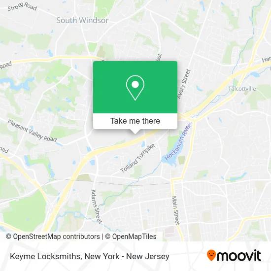 Keyme Locksmiths map