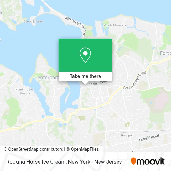 Rocking Horse Ice Cream map