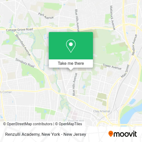 Renzulli Academy map