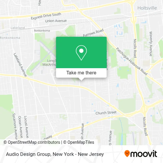 Audio Design Group map