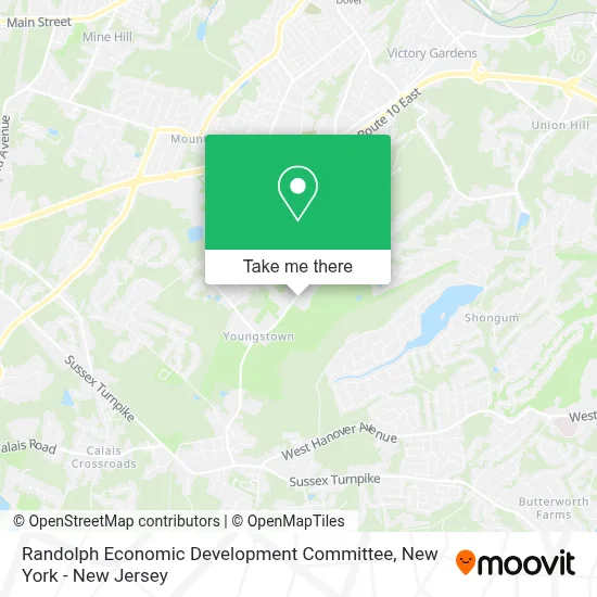 Randolph Economic Development Committee map