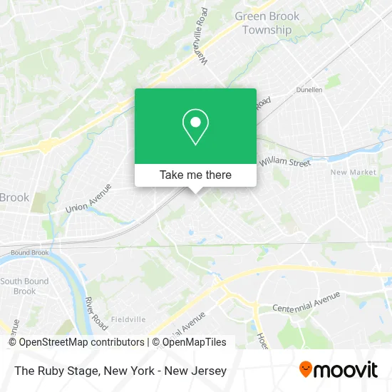 The Ruby Stage map