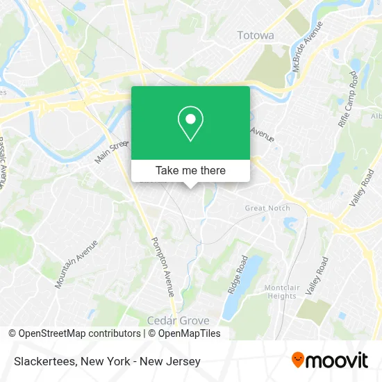 Slackertees map