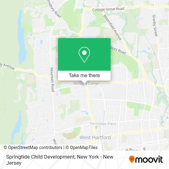Springtide Child Development map