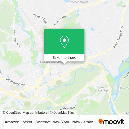 Amazon Locker - Contract map