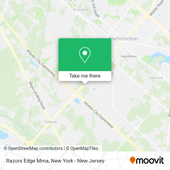 Razors Edge Mma map