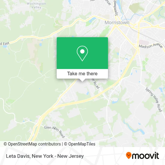 Leta Davis map