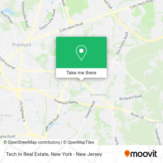 Tech In Real Estate map