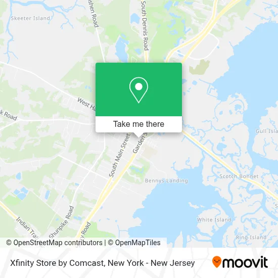 Xfinity Store by Comcast map