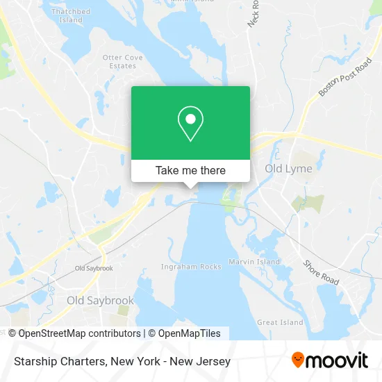 Starship Charters map