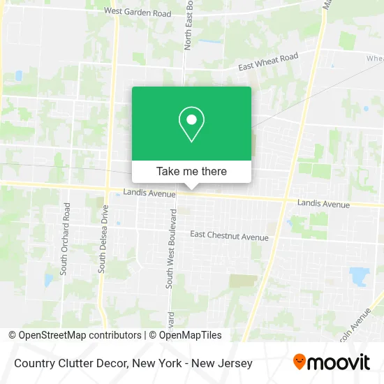 Country Clutter Decor map