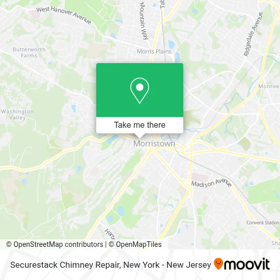 Securestack Chimney Repair map