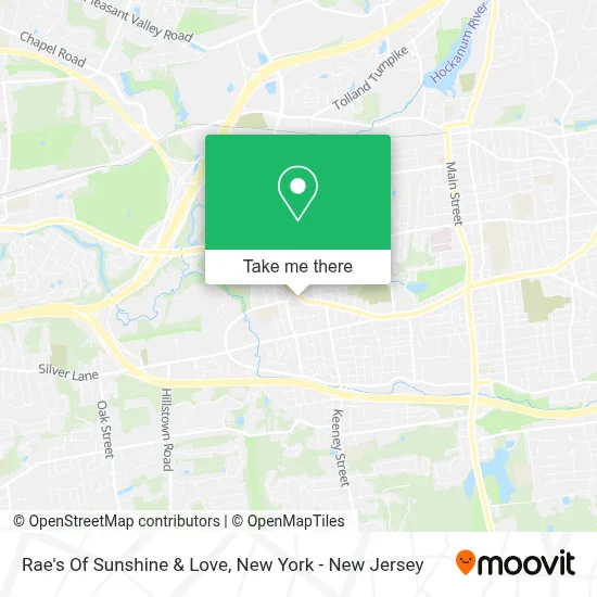 Rae's Of Sunshine & Love map