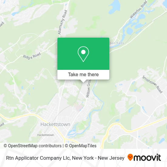 Rtn Applicator Company Llc map
