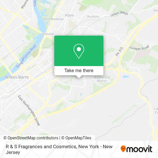 R & S Fragrances and Cosmetics map
