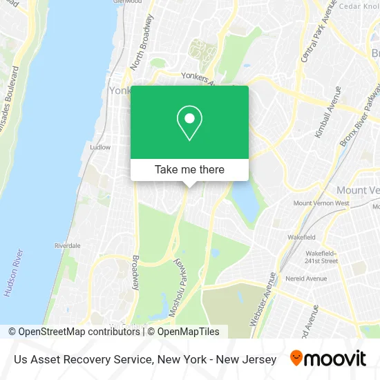 Us Asset Recovery Service map