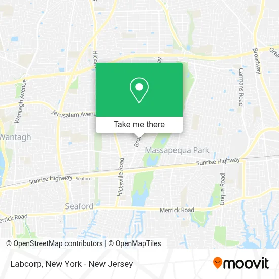 Labcorp map
