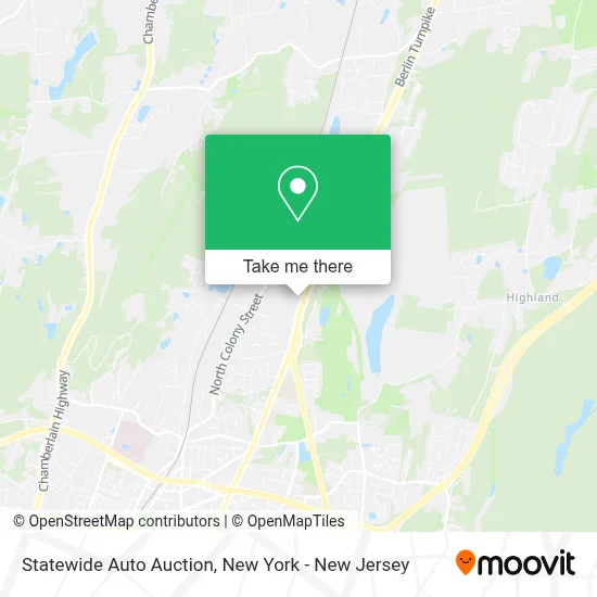Statewide Auto Auction map