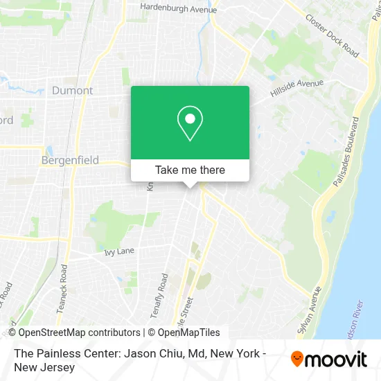 The Painless Center: Jason Chiu, Md map