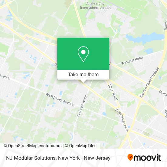 NJ Modular Solutions map