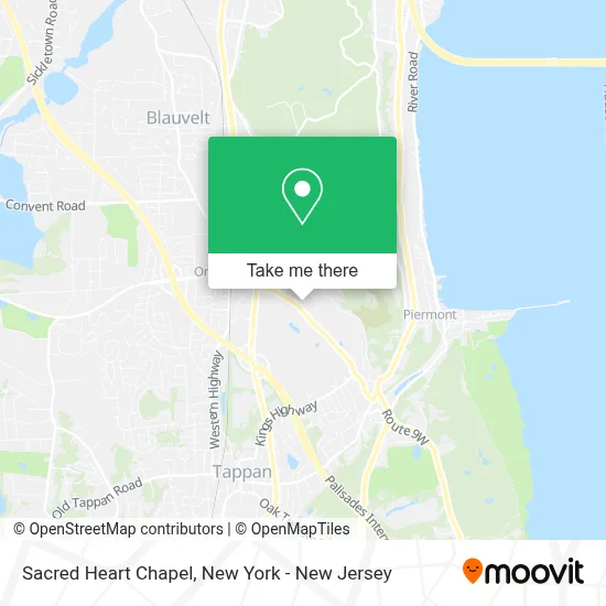 Sacred Heart Chapel map