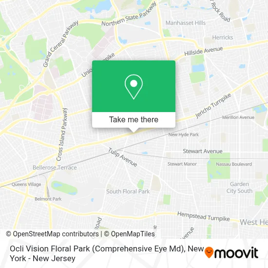 Ocli Vision Floral Park (Comprehensive Eye Md) map